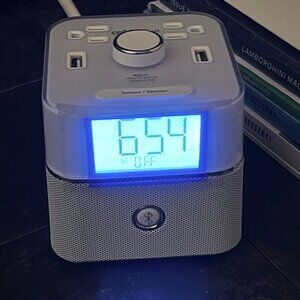 Cubie Blue Alarm Clock